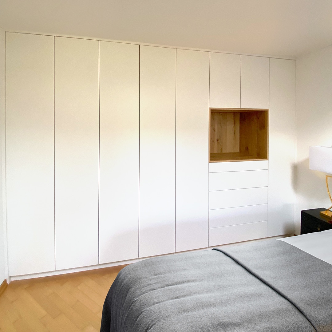 Einbauschrank für das Schlafzimmer