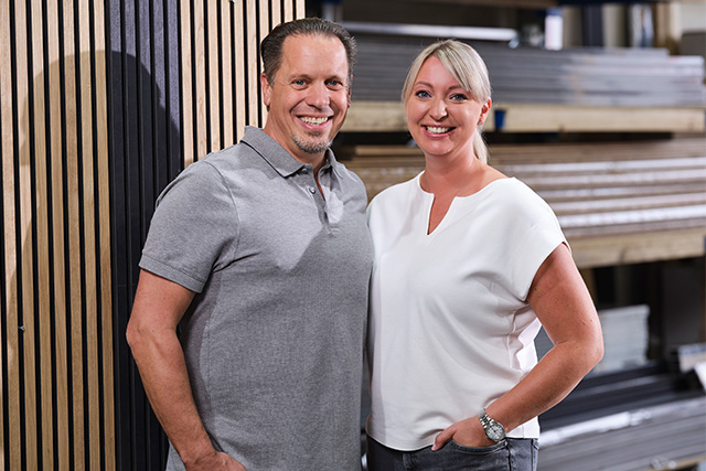 Dirk Regler und Nina Mock. Gründer von Maß und Moritz