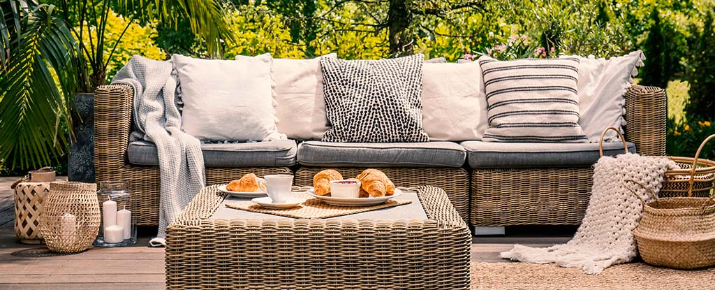 Terrasse gemütlich gestalten