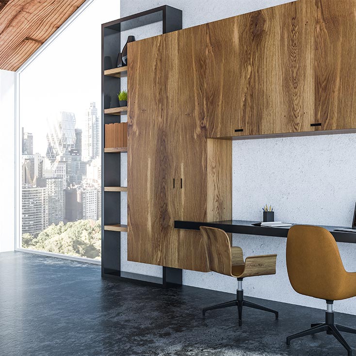 Maßgefertigte Büroschränke und Aktenschränke sowie Schreibtischplatten nach Maß