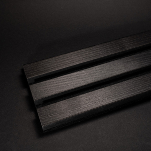 dunkles Holzpaneel für Einbauschrank und Möbel nach Maß