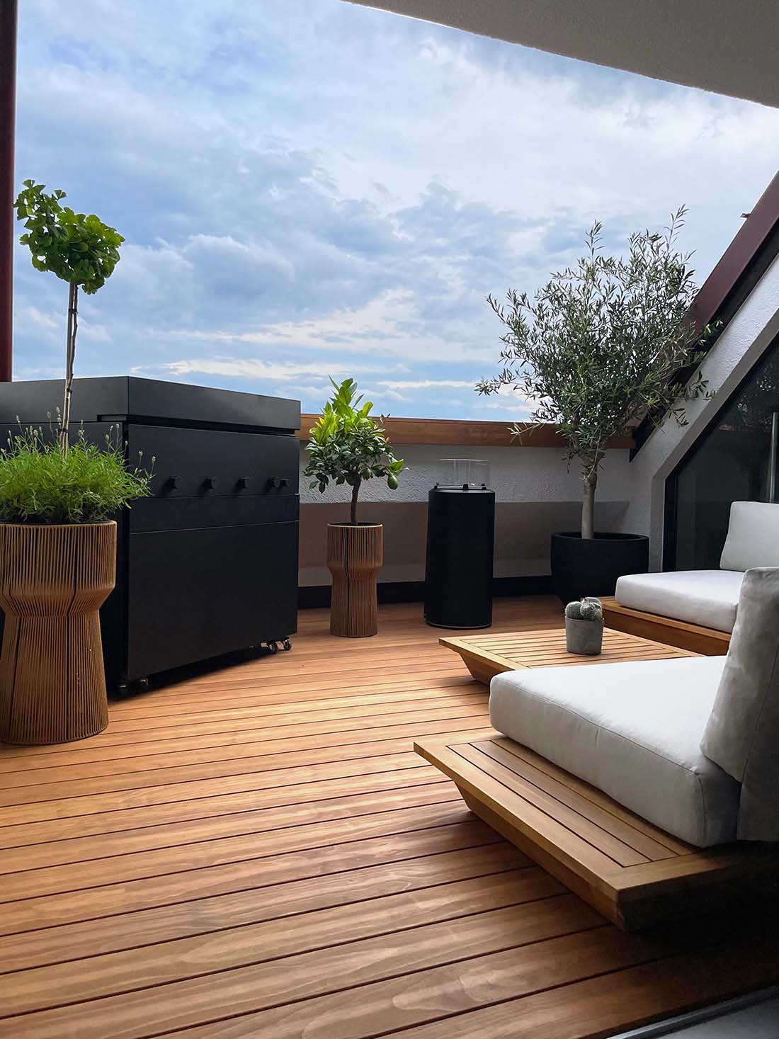 Robuste Accoya Dielen Terrasse, äußerst langlebig