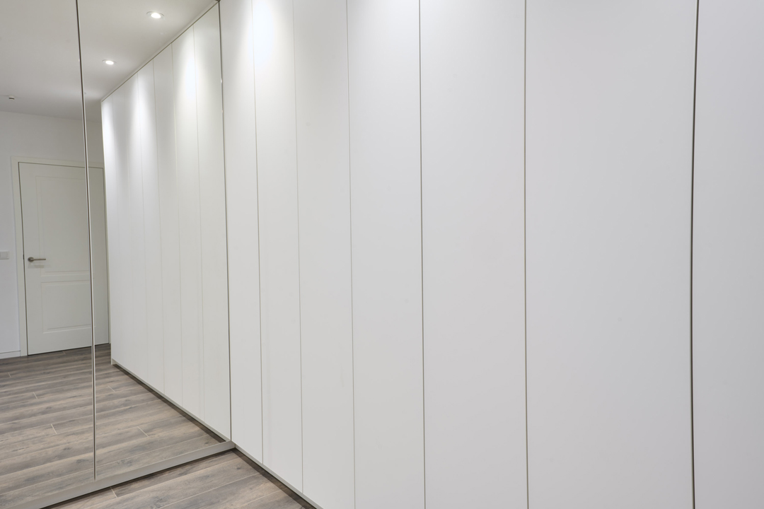 Einbauschränke im Ankleidezimmer